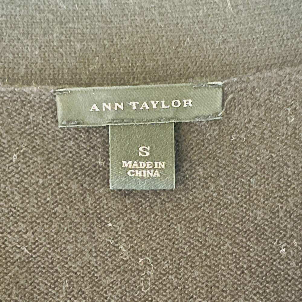 J.Crew V-neck cardigan sweater in extra-soft yarn, black - Picture 6 of 9